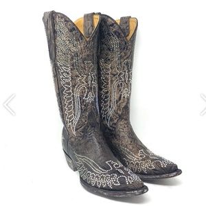 OLD GRINGO WOMEN’S CRYSTAL EAGLE COWBOY BOOTS